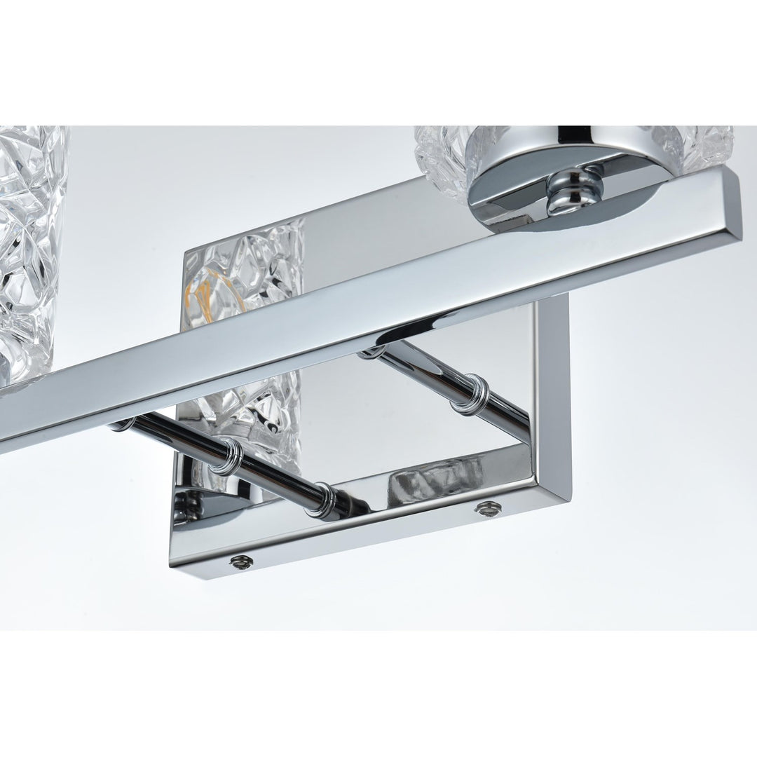 14 Inch Wall Sconce In Chrome