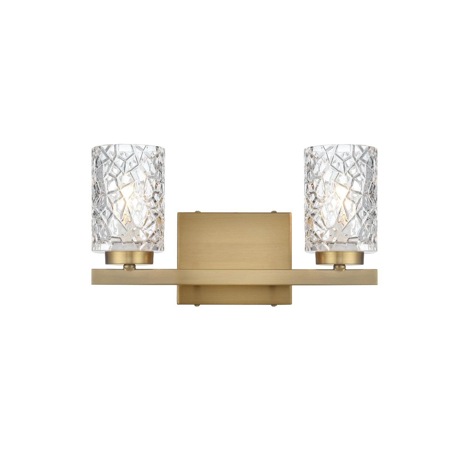 14 Inch Wall Sconce In Satin Gold by Living District