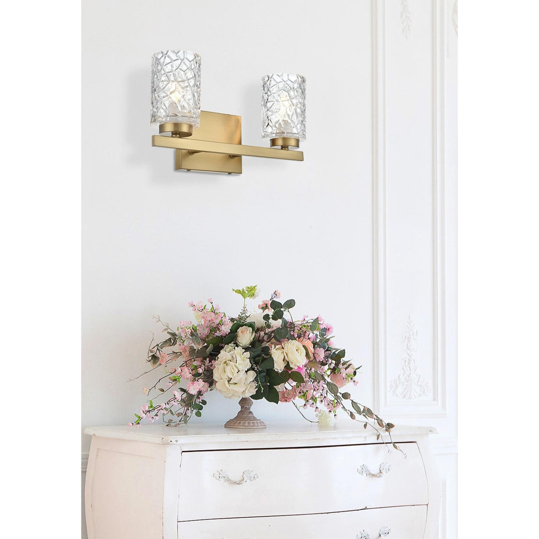 14 Inch Wall Sconce In Satin Gold