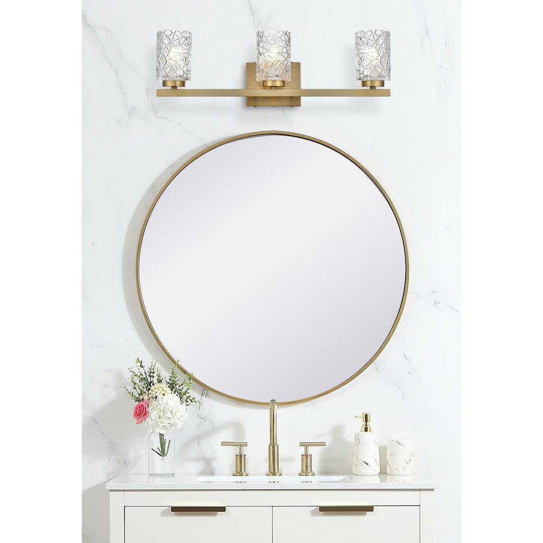 24 Inch Wall Sconce In Satin Gold
