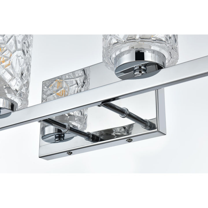 31 Inch Wall Sconce In Chrome