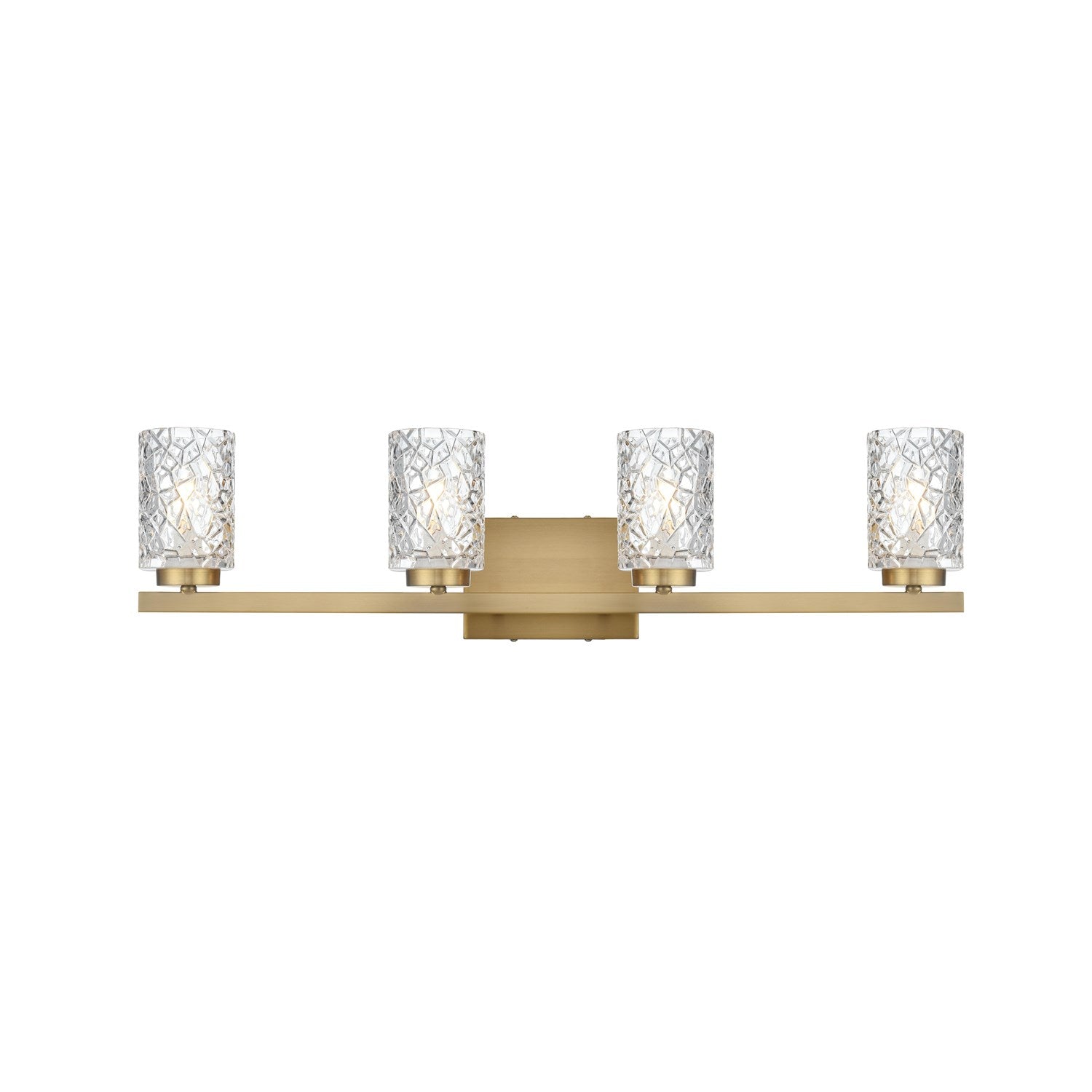 31 Inch Wall Sconce In Satin Gold by Living District