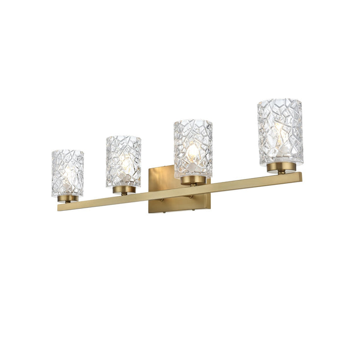 31 Inch Wall Sconce In Satin Gold