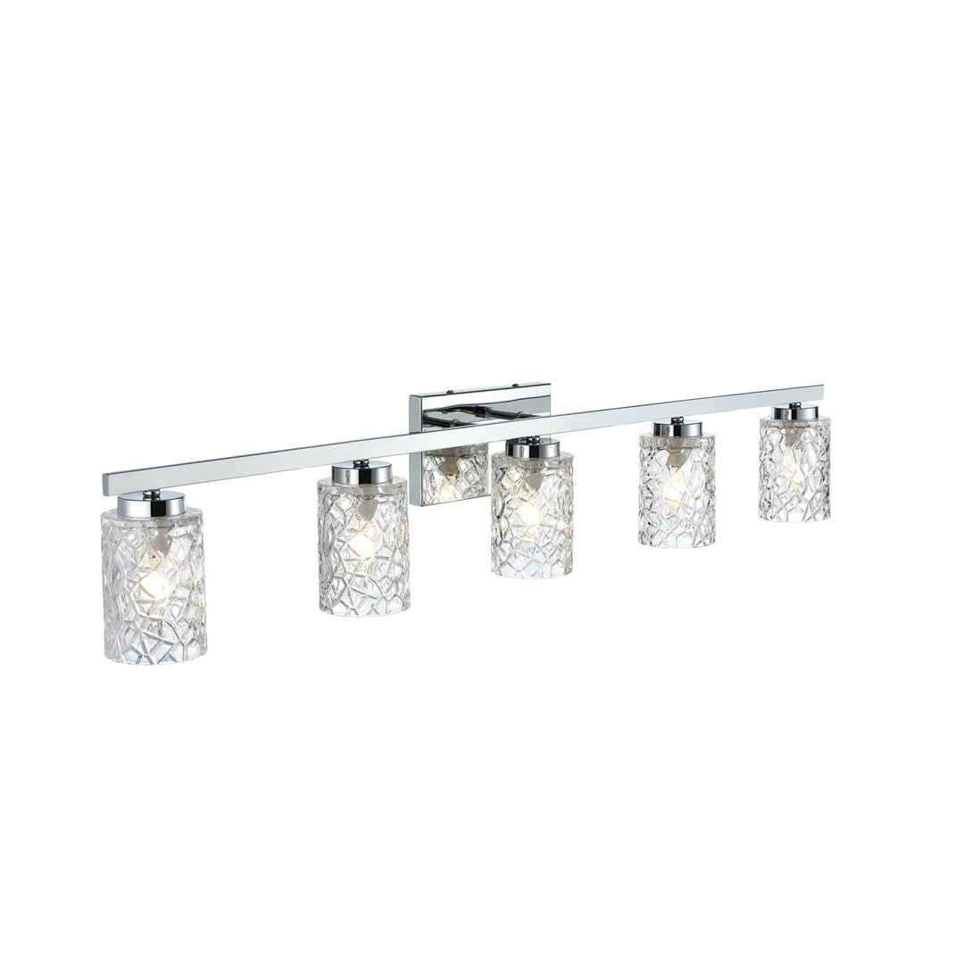 41 Inch Wall Sconce In Chrome