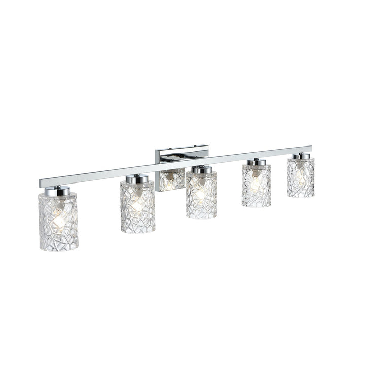 41 Inch Wall Sconce In Chrome