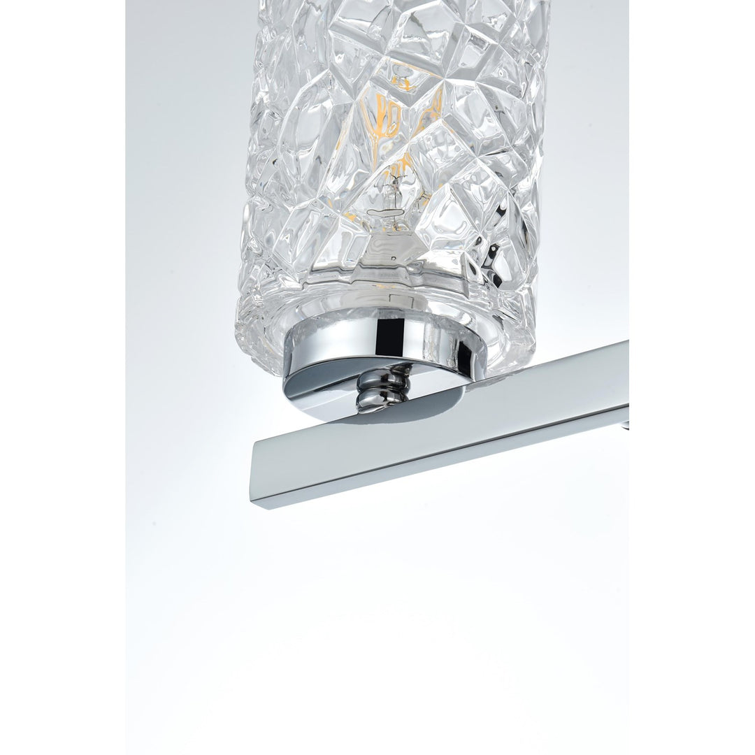 41 Inch Wall Sconce In Chrome