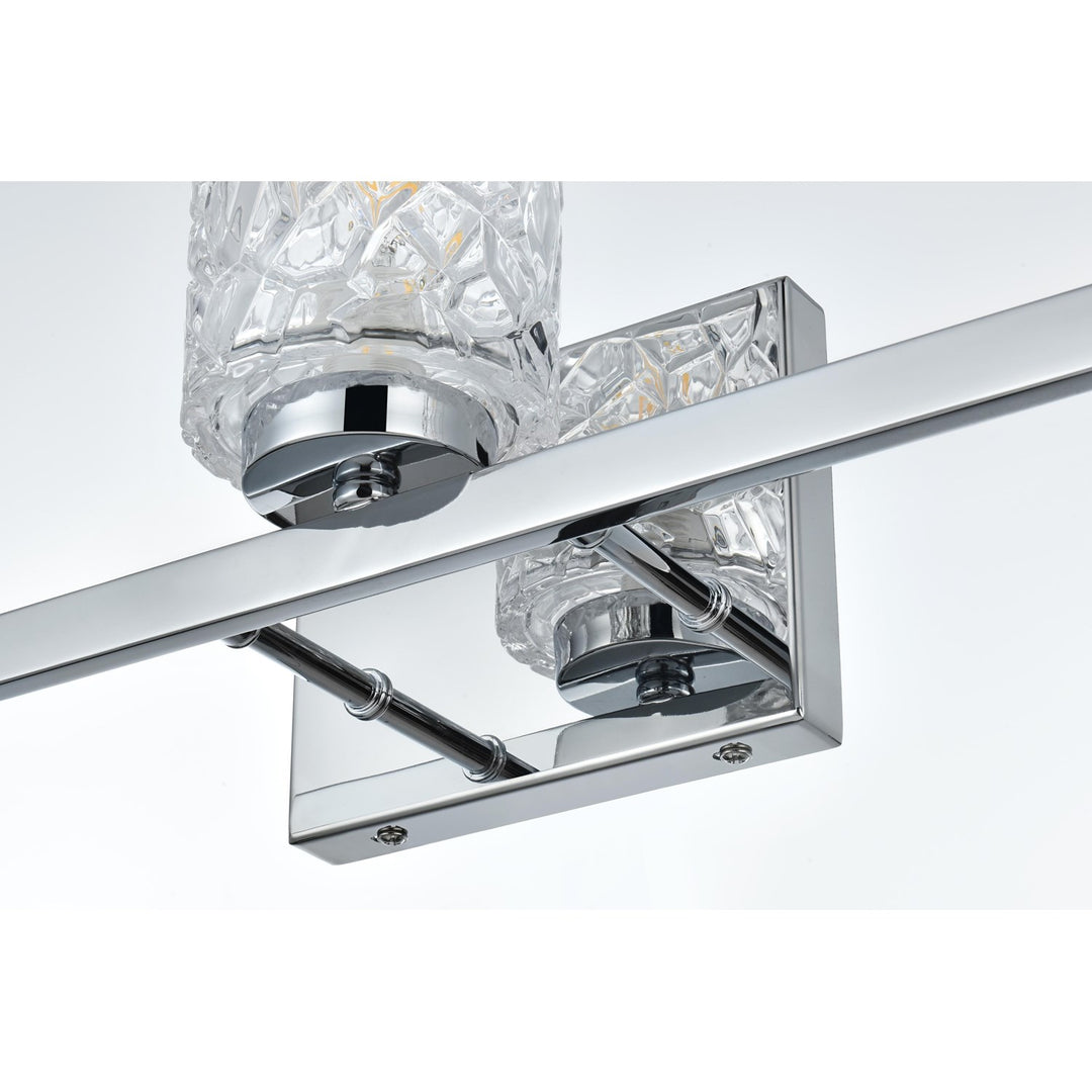 41 Inch Wall Sconce In Chrome