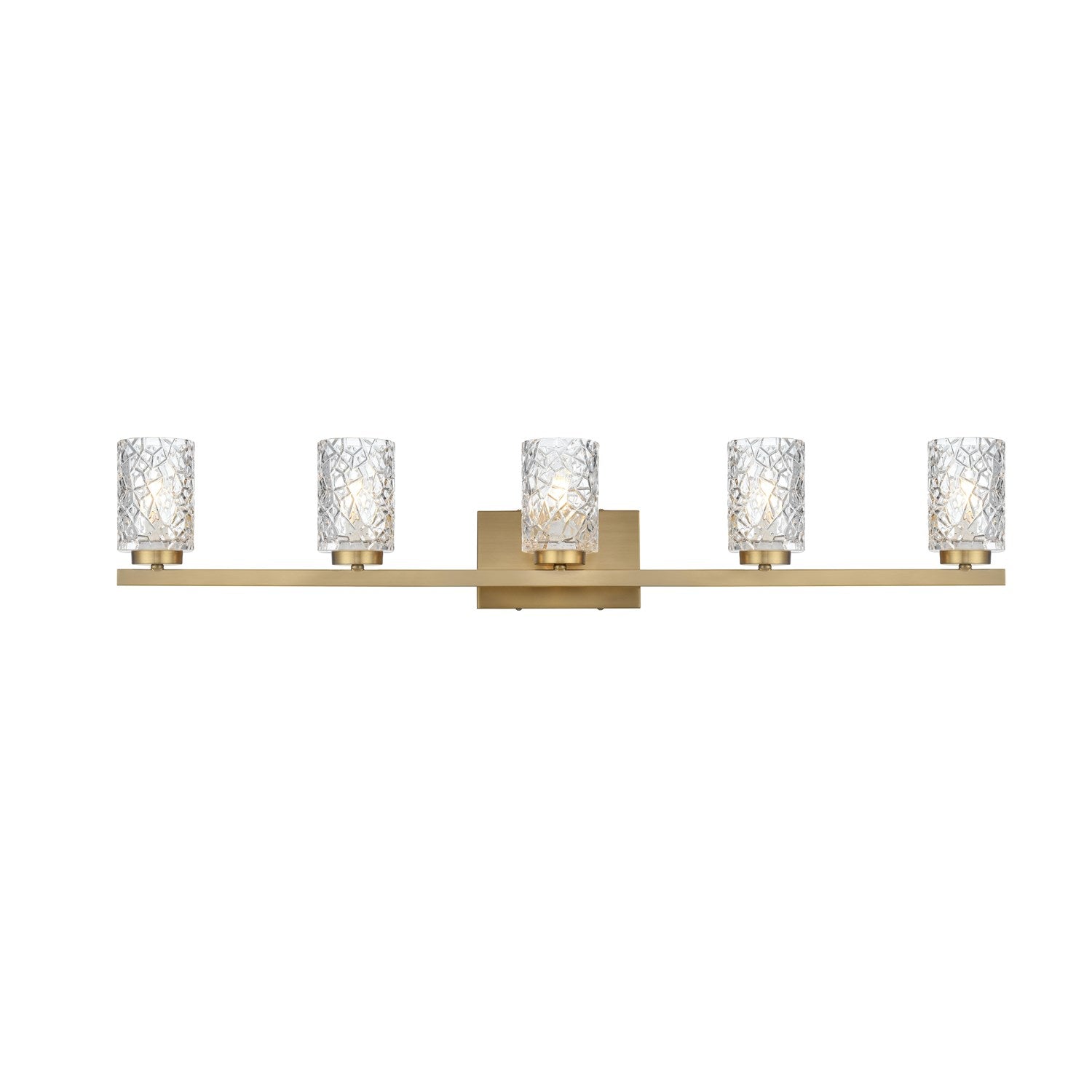 41 Inch Wall Sconce In Satin Gold by Living District