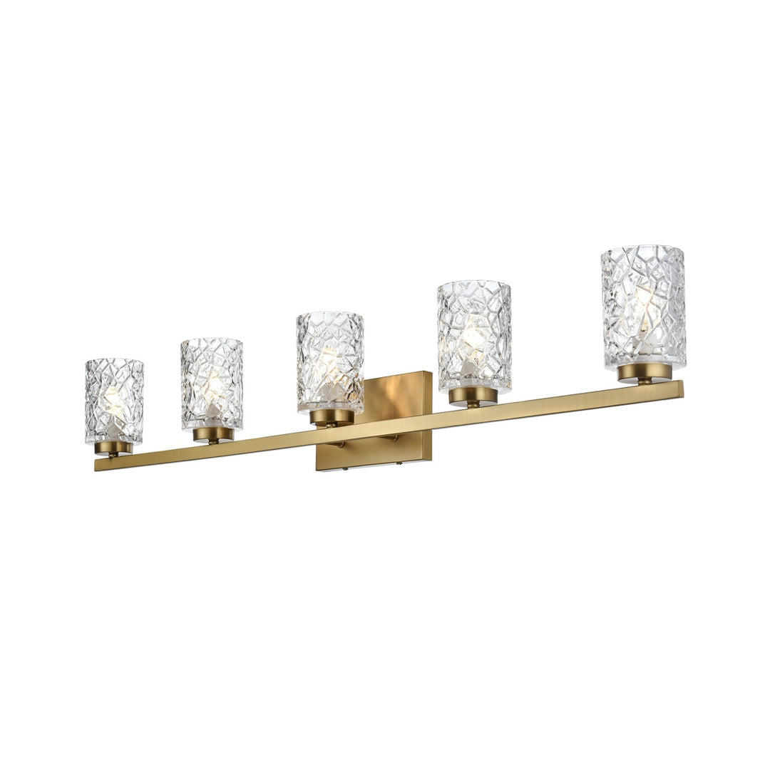 41 Inch Wall Sconce In Satin Gold