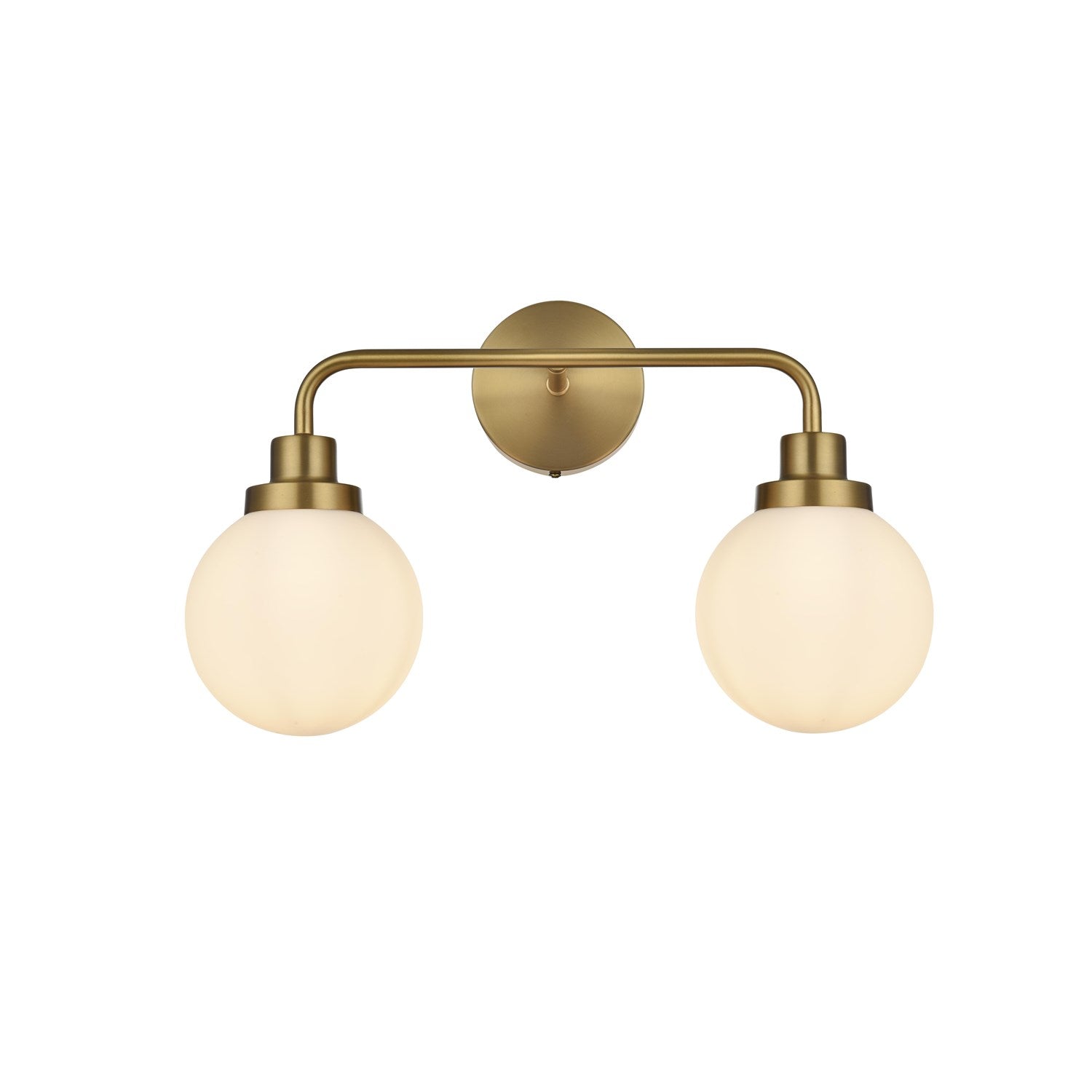 19 Inch Wall Sconce In Satin Gold by Living District