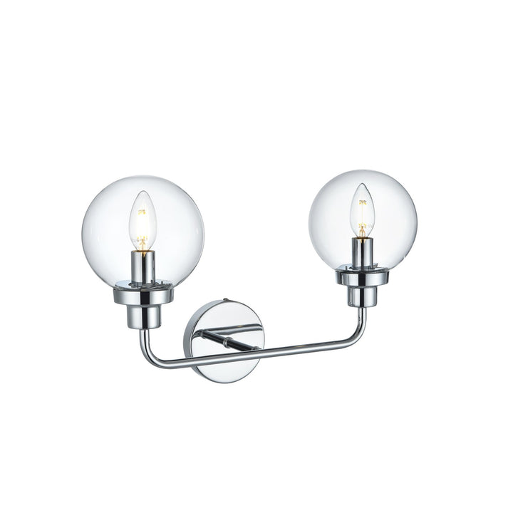 19 Inch Wall Sconce In Chrome