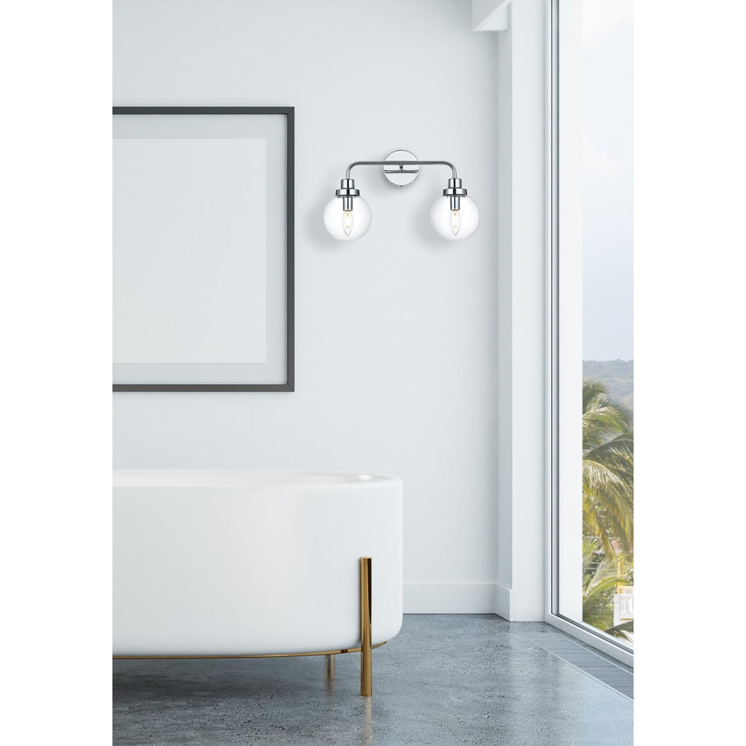 19 Inch Wall Sconce In Chrome