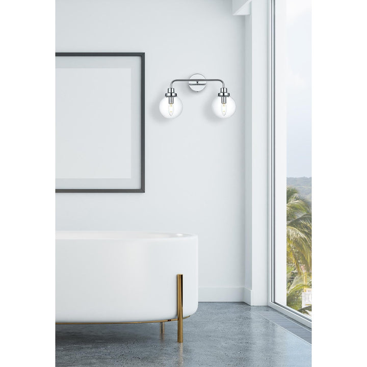 19 Inch Wall Sconce In Chrome