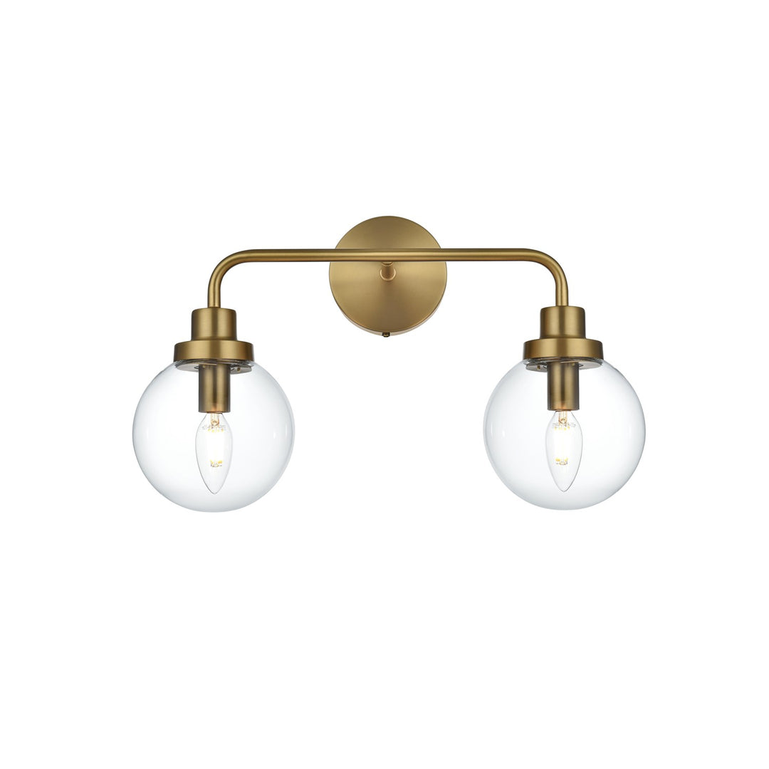 19 Inch Wall Sconce In Satin Gold by Living District