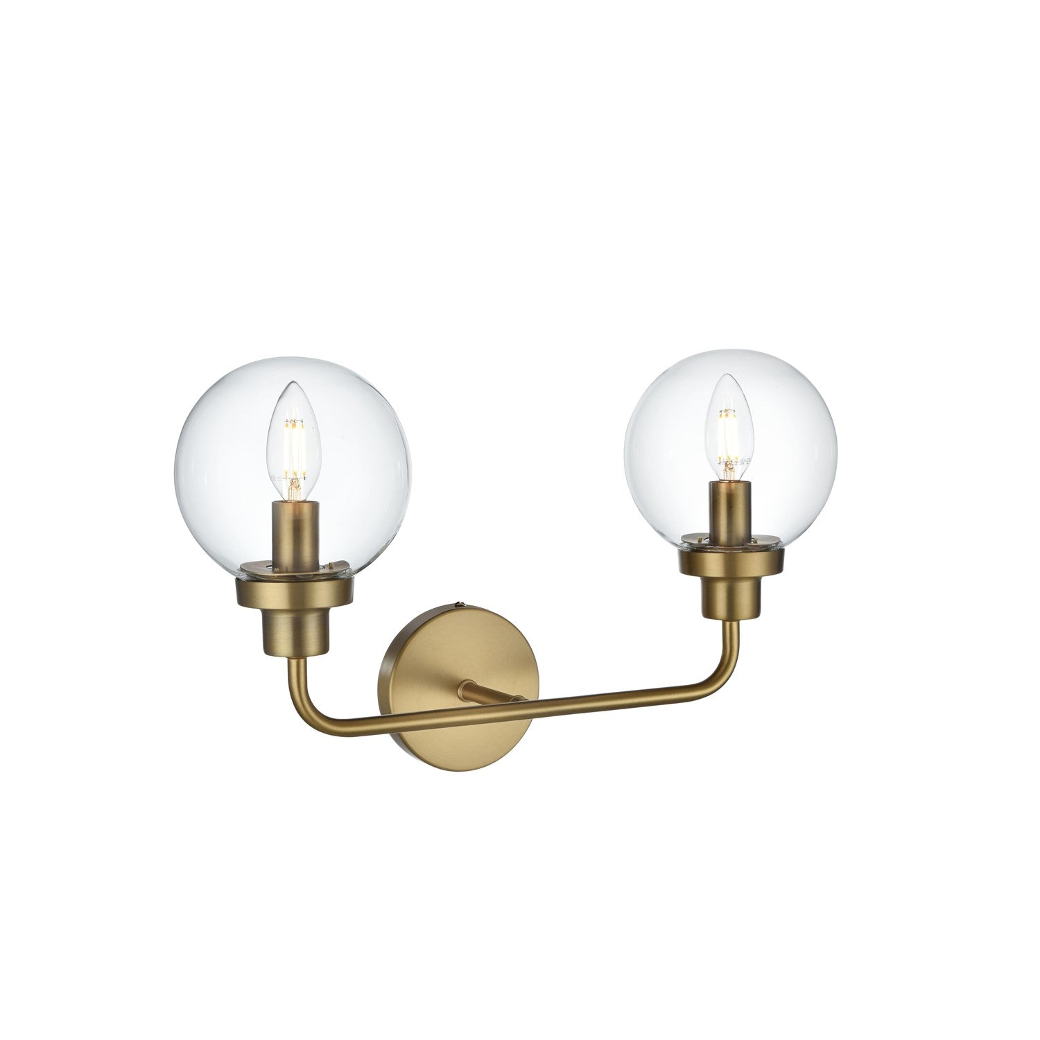 19 Inch Wall Sconce In Satin Gold
