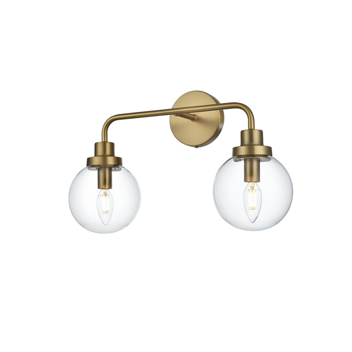 19 Inch Wall Sconce In Satin Gold