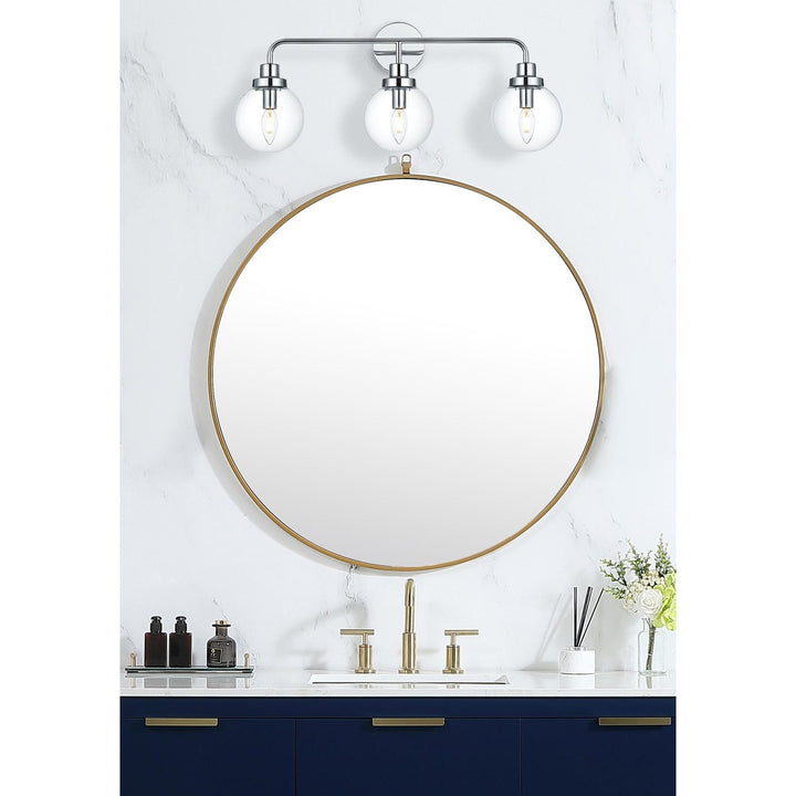 28 Inch Wall Sconce In Chrome