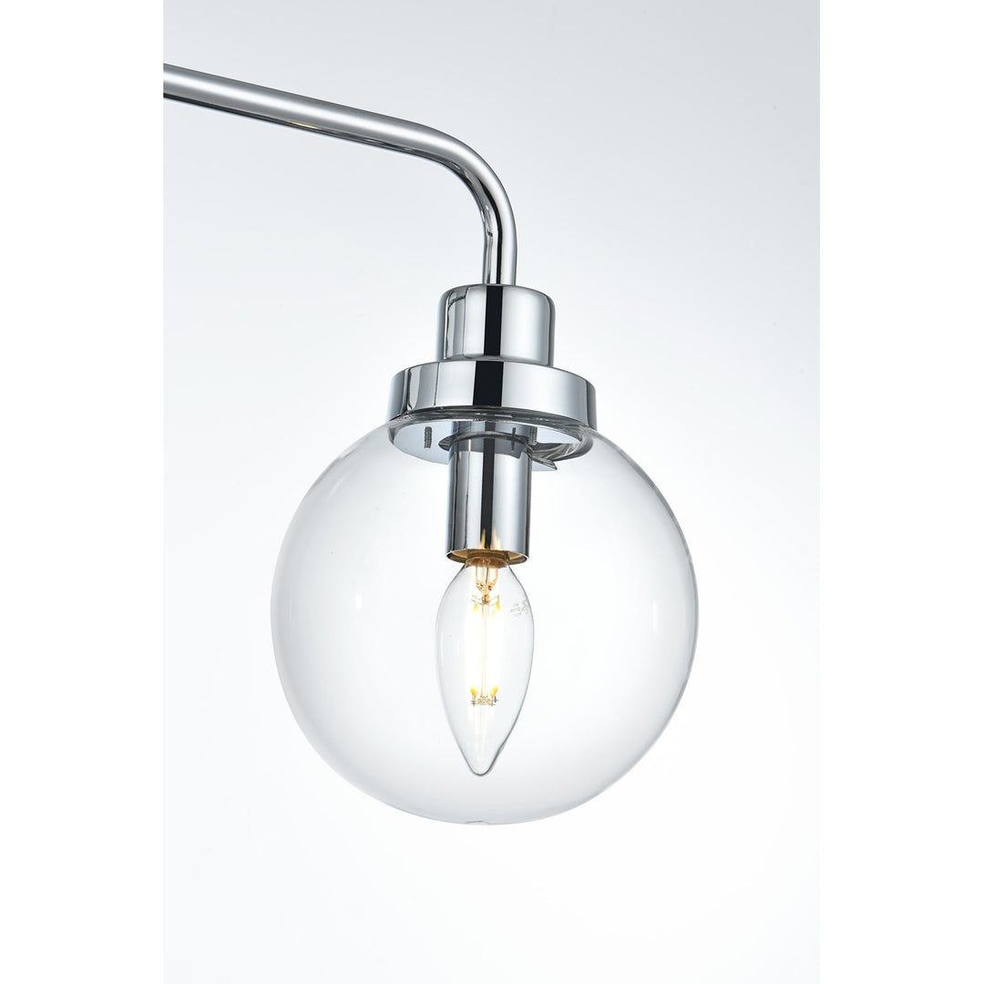 28 Inch Wall Sconce In Chrome