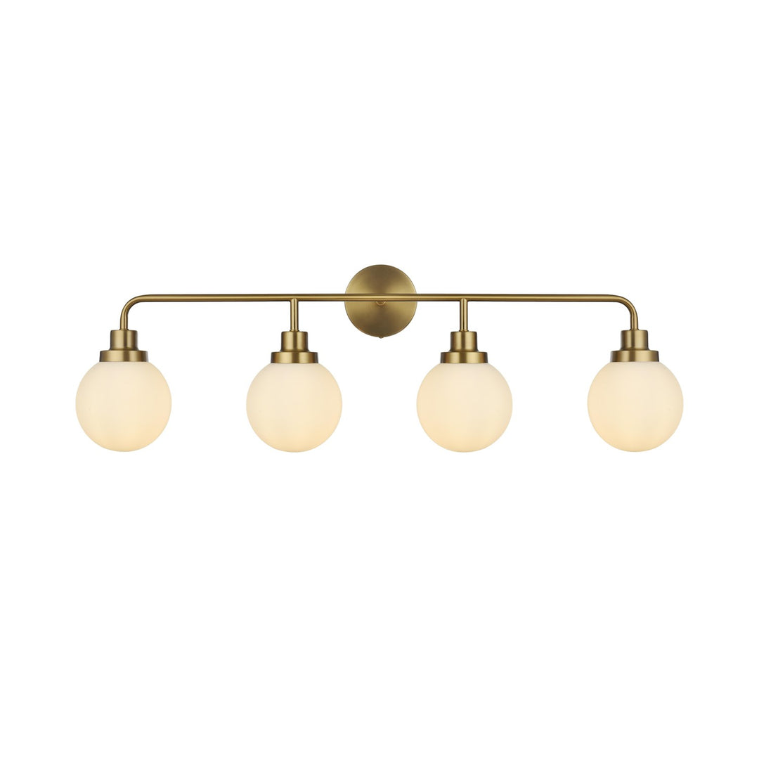 37 Inch Wall Sconce In Satin Gold by Living District