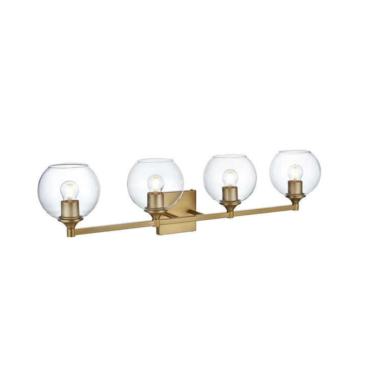 33 Inch Wall Sconce In Satin Gold