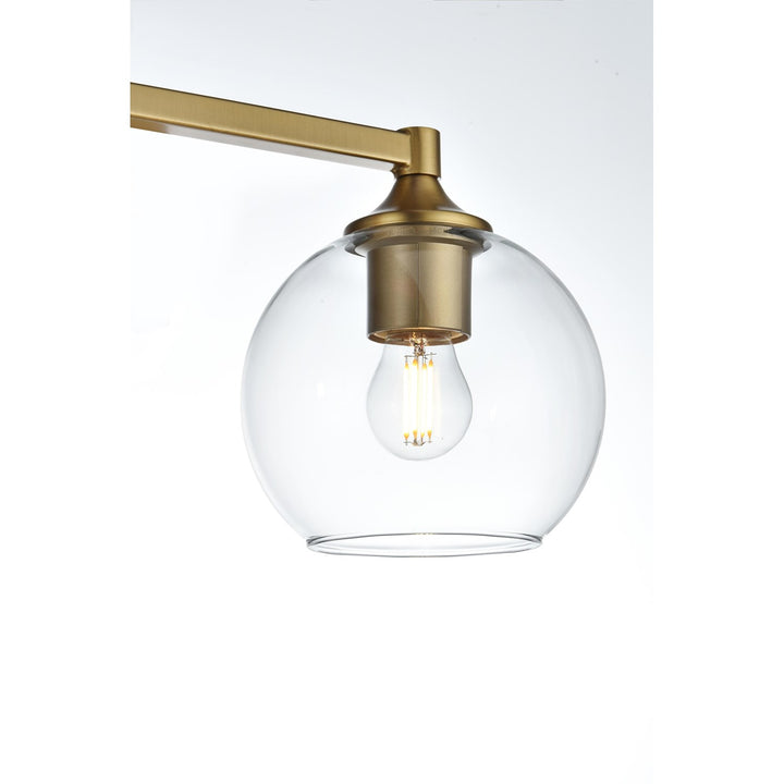 33 Inch Wall Sconce In Satin Gold