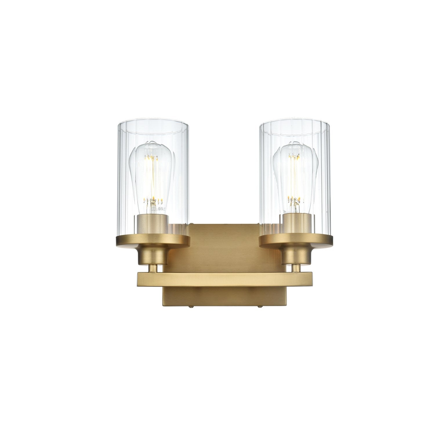 11.5 Inch Wall Sconce In Satin Gold by Living District