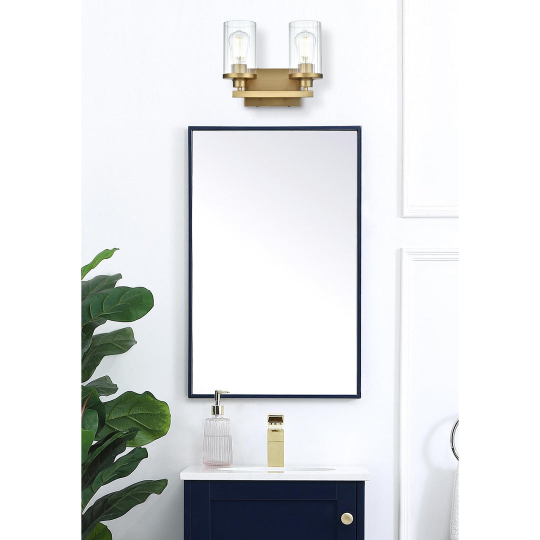 11.5 Inch Wall Sconce In Satin Gold