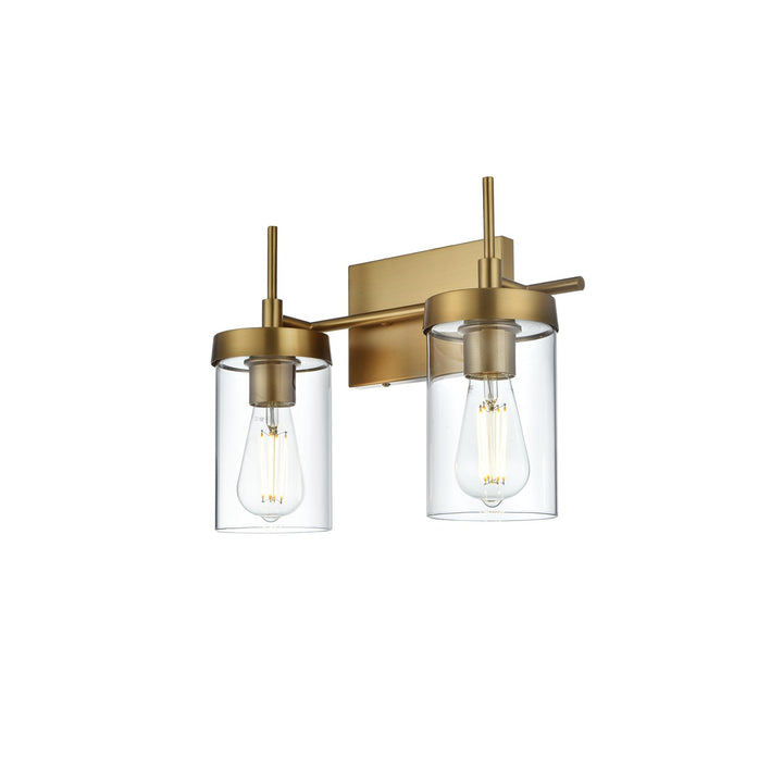 14 Inch Wall Sconce In Satin Gold