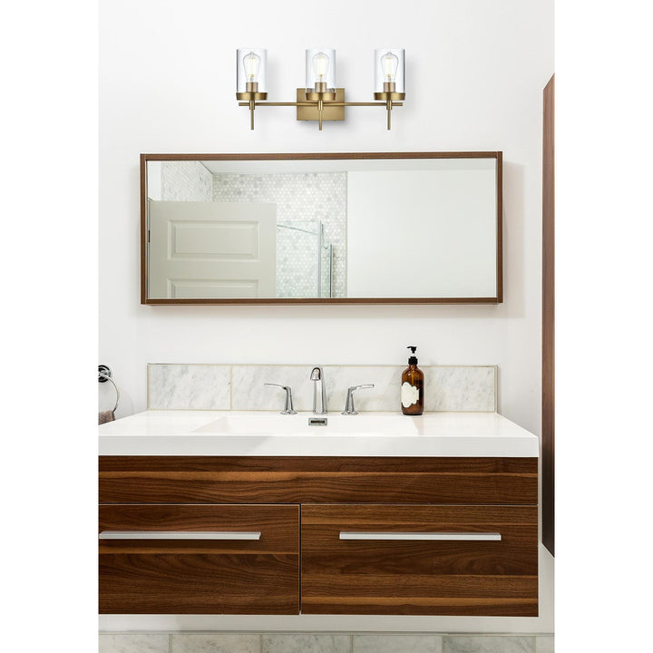 24 Inch Wall Sconce In Satin Gold