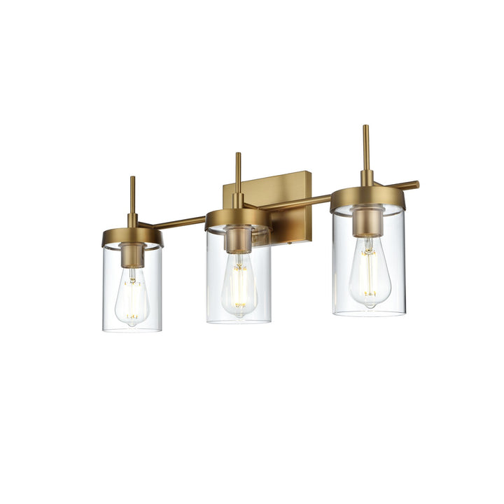 24 Inch Wall Sconce In Satin Gold
