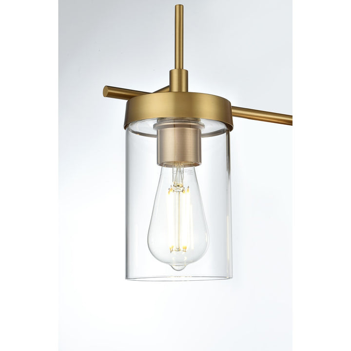 32 Inch Wall Sconce In Satin Gold
