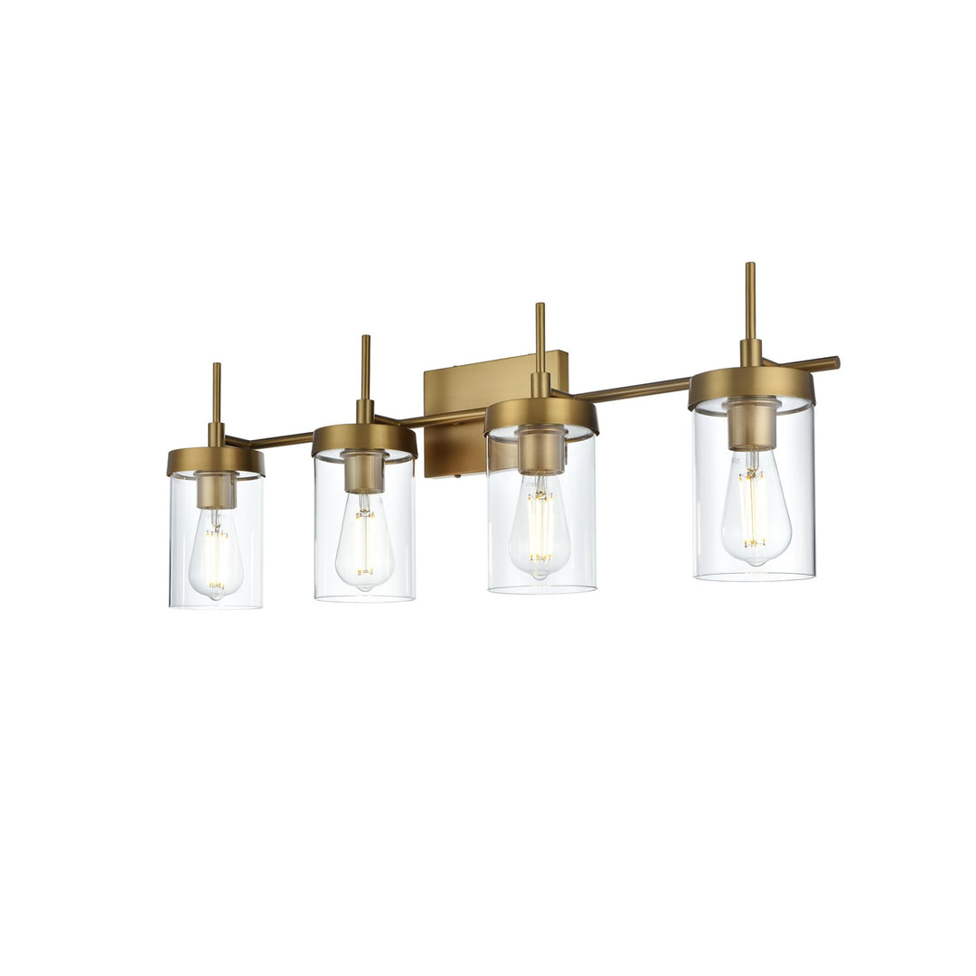 32 Inch Wall Sconce In Satin Gold