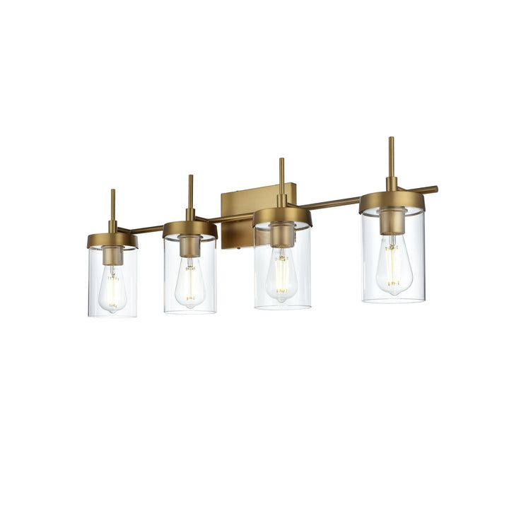 32 Inch Wall Sconce In Satin Gold