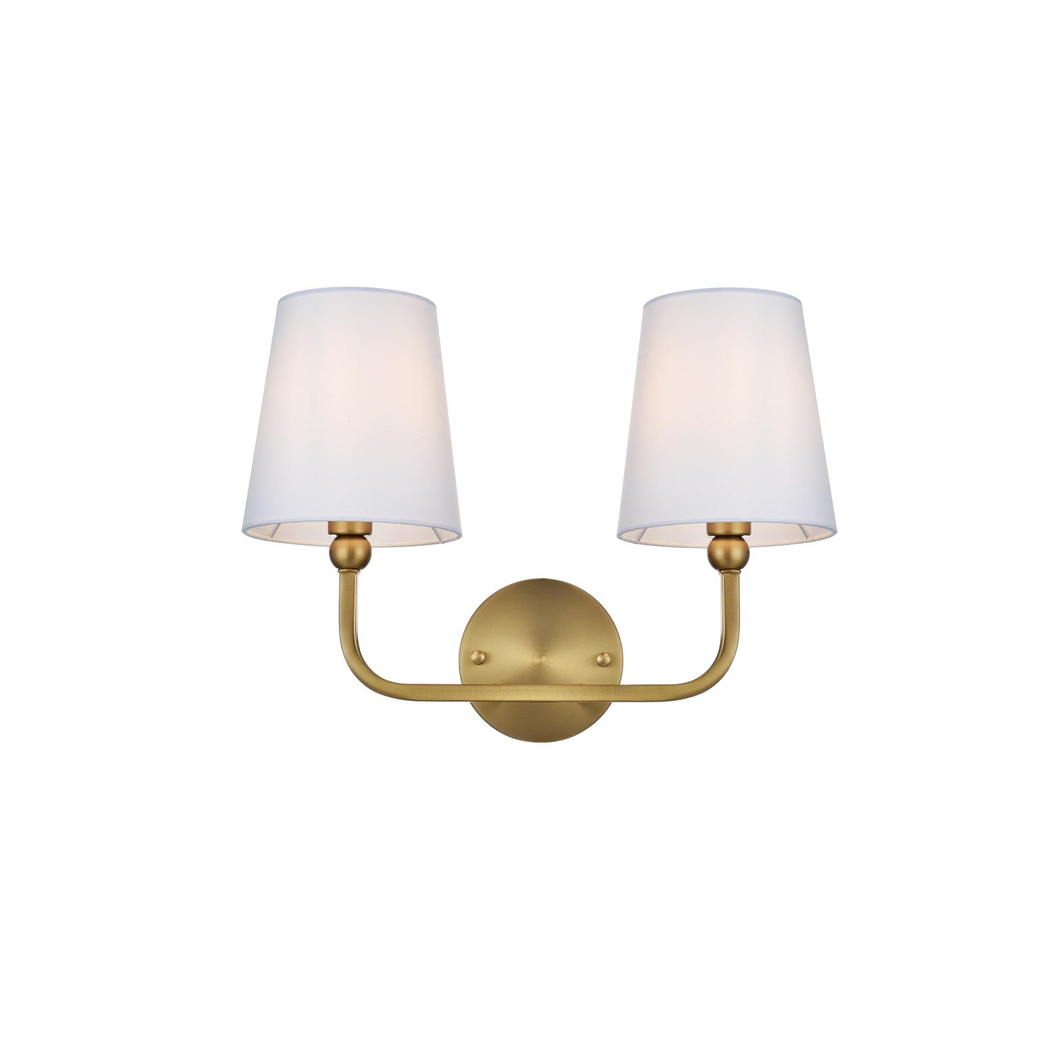 16 Inch Wall Sconce In Satin Gold by Living District