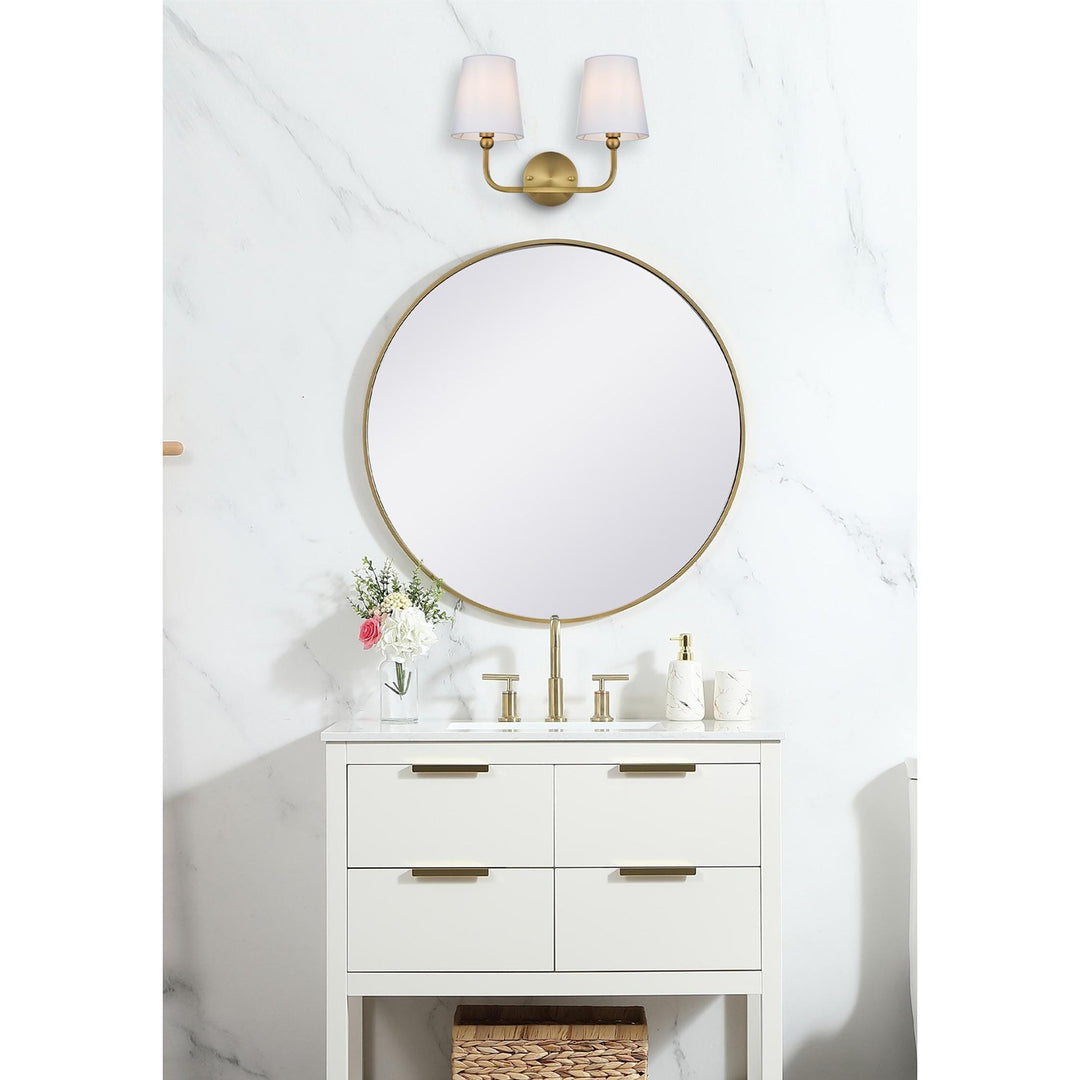 16 Inch Wall Sconce In Satin Gold