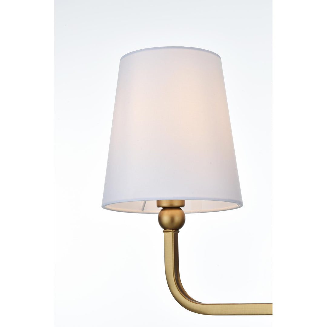 35.5 Inch Wall Sconce In Satin Gold