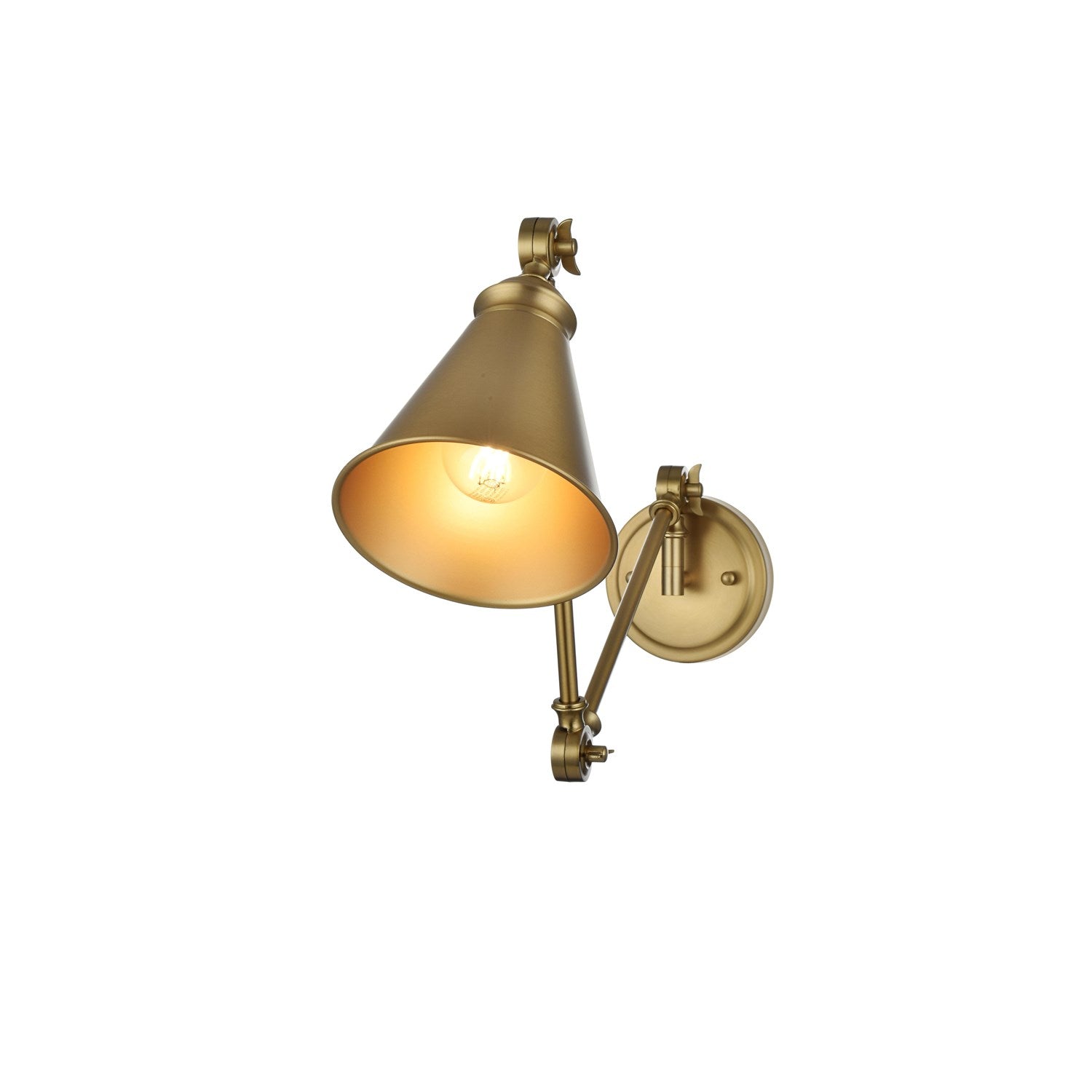 6 Inch Wall Sconce In Satin Gold