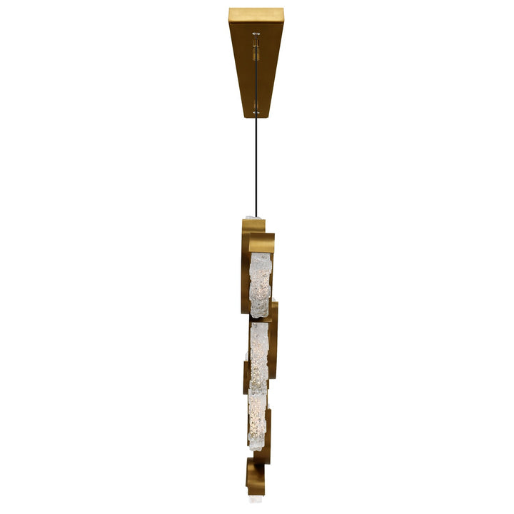 Integrated Led Brass Chandelier
