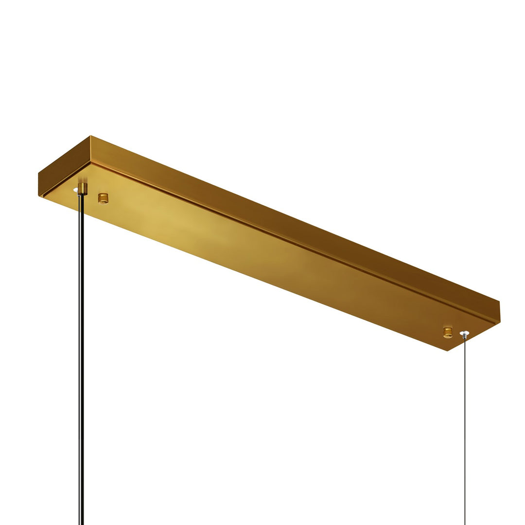 Integrated Led Brass Chandelier