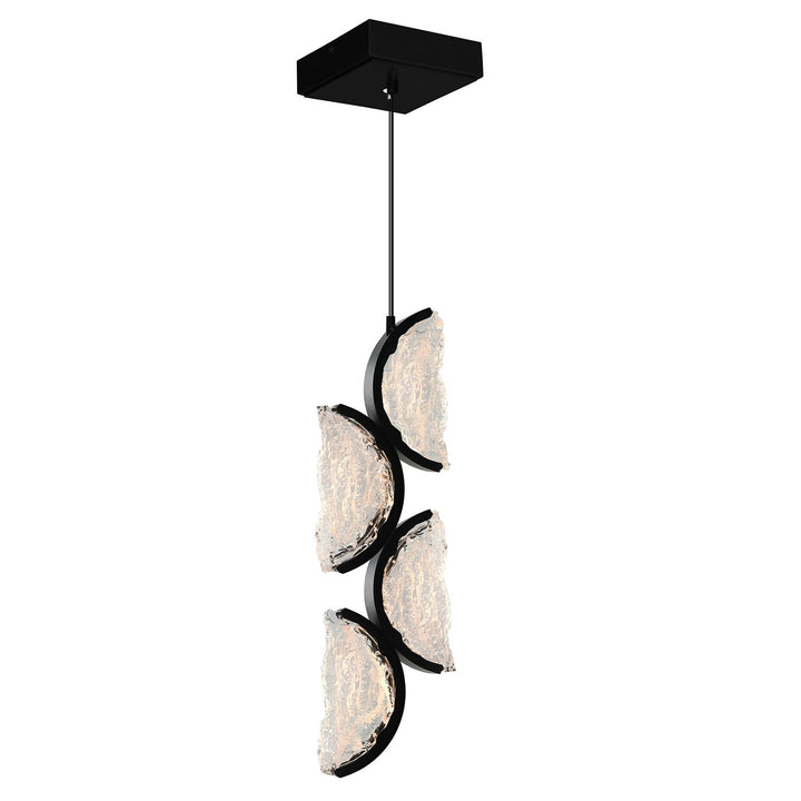 Integrated Led Black Mini Pendant by CWI Lighting