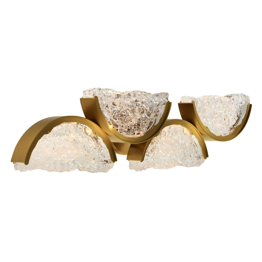 Integrated Led Brass Wall Light