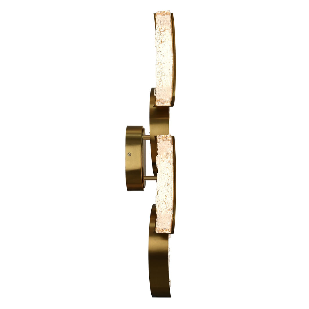 Integrated Led Brass Wall Light