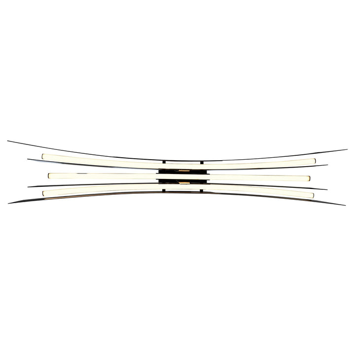 Integrated Led Black Chandelier