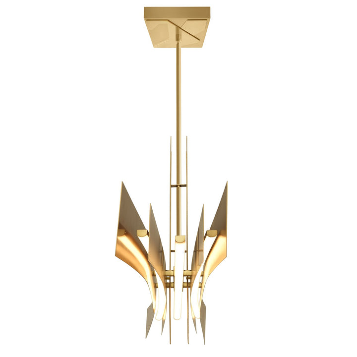 Integrated Led Brass Chandelier