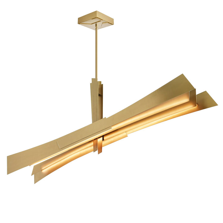 Integrated Led Brass Chandelier