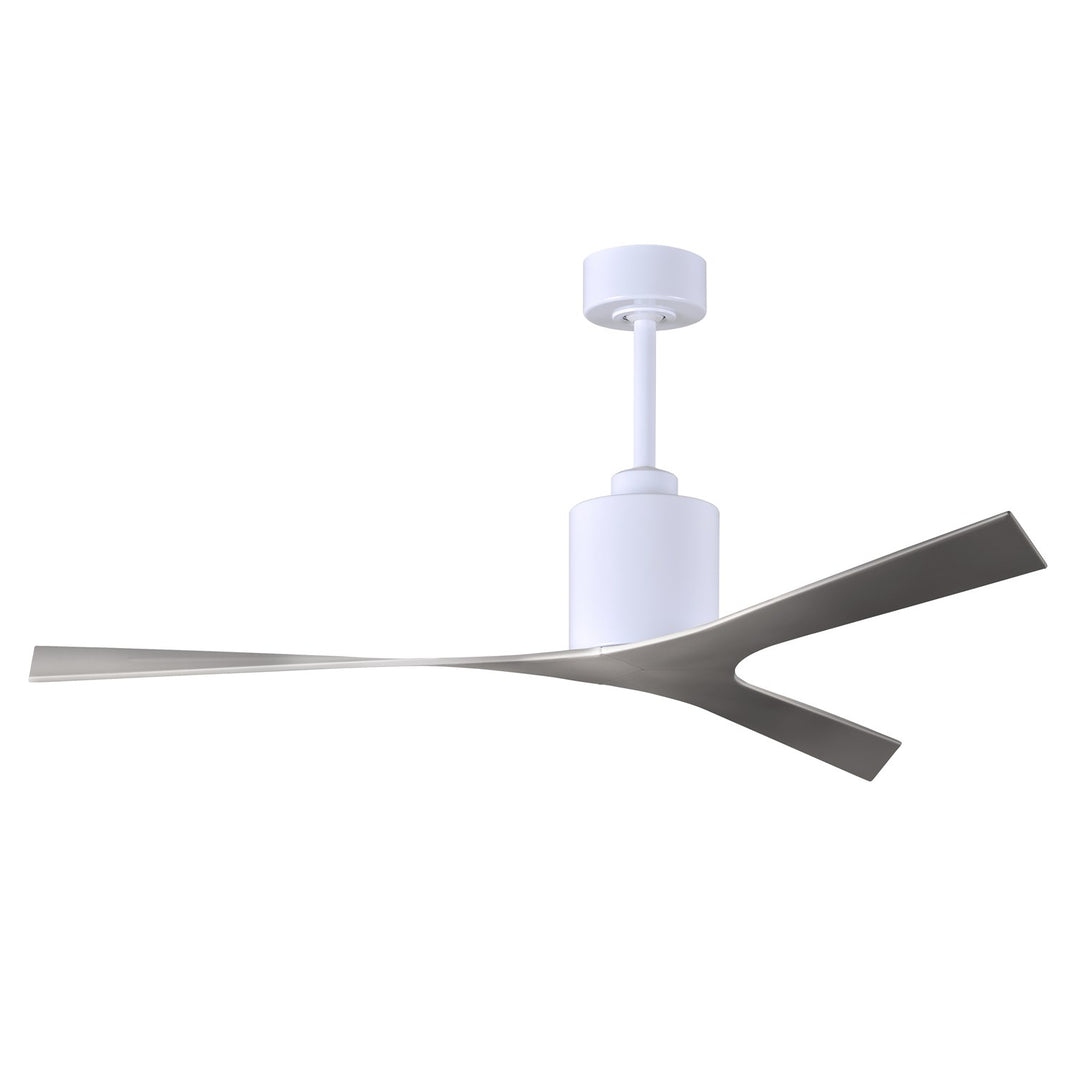 Modern Ceiling Fan In Matte Black Finish With All-Weather 56Ó Abs Blades by Matthews Fan Company