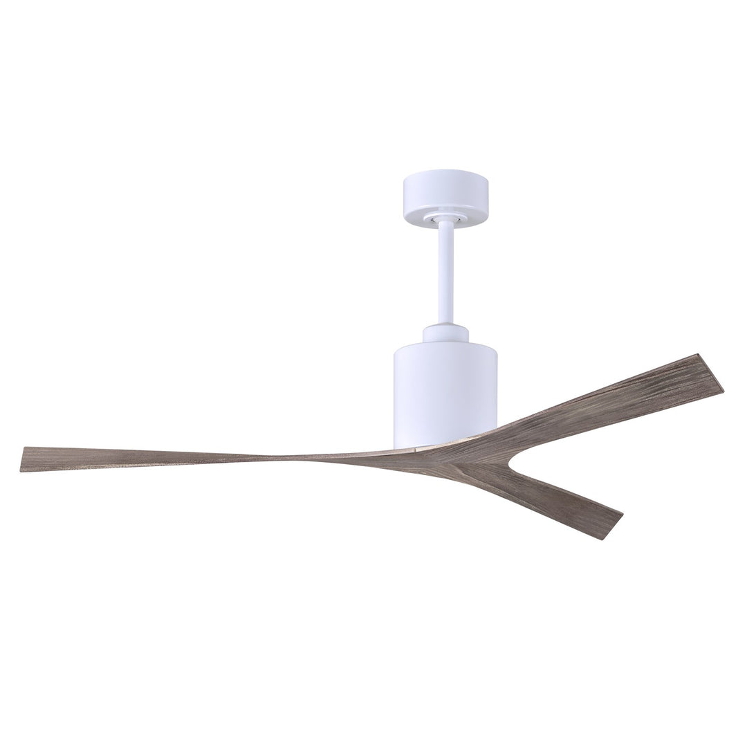 Modern Ceiling Fan In Matte Black Finish With All-Weather 56Ó Abs Blades by Matthews Fan Company