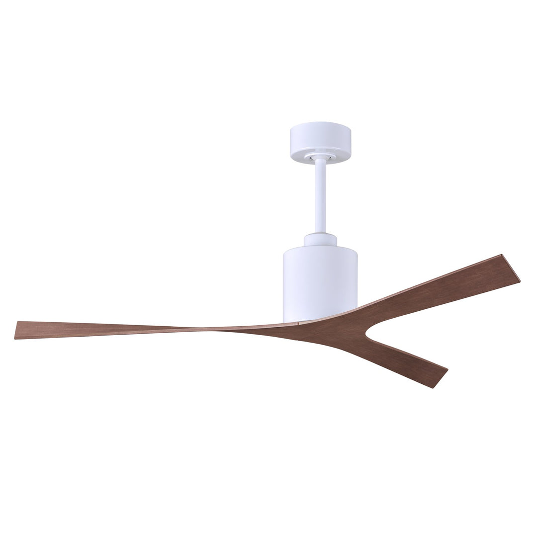 Modern Ceiling Fan In Matte Black Finish With All-Weather 56Ó Abs Blades by Matthews Fan Company