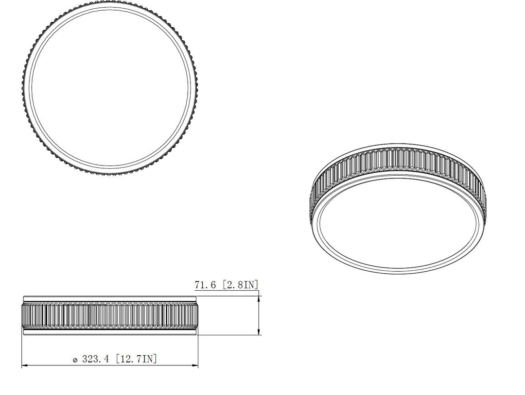 1 Light Flush Mount