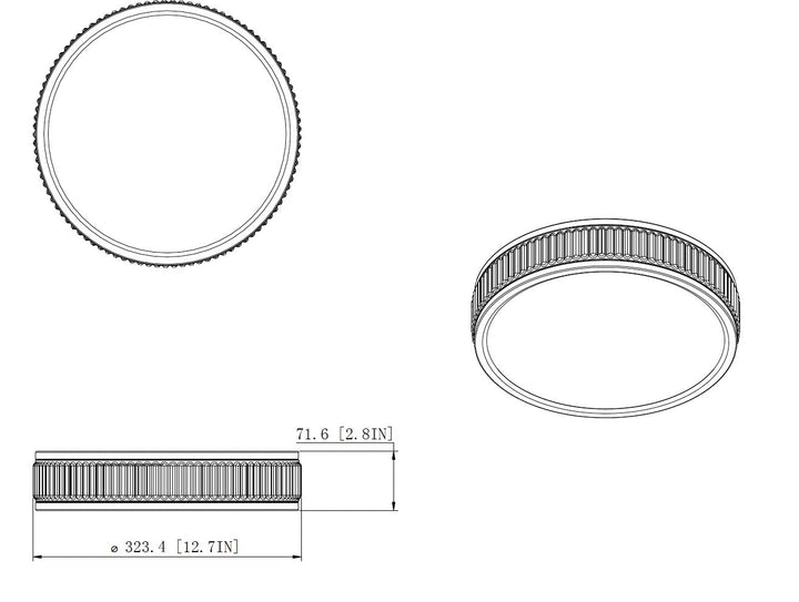 1 Light Flush Mount